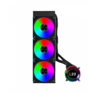 Lian Li HydroShift II LCD-S 360CL AIO Liquid CPU Cooler - Black